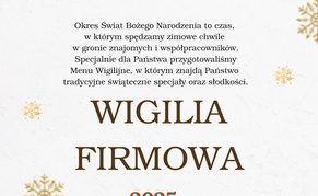 WIGILIE FIRMOWE